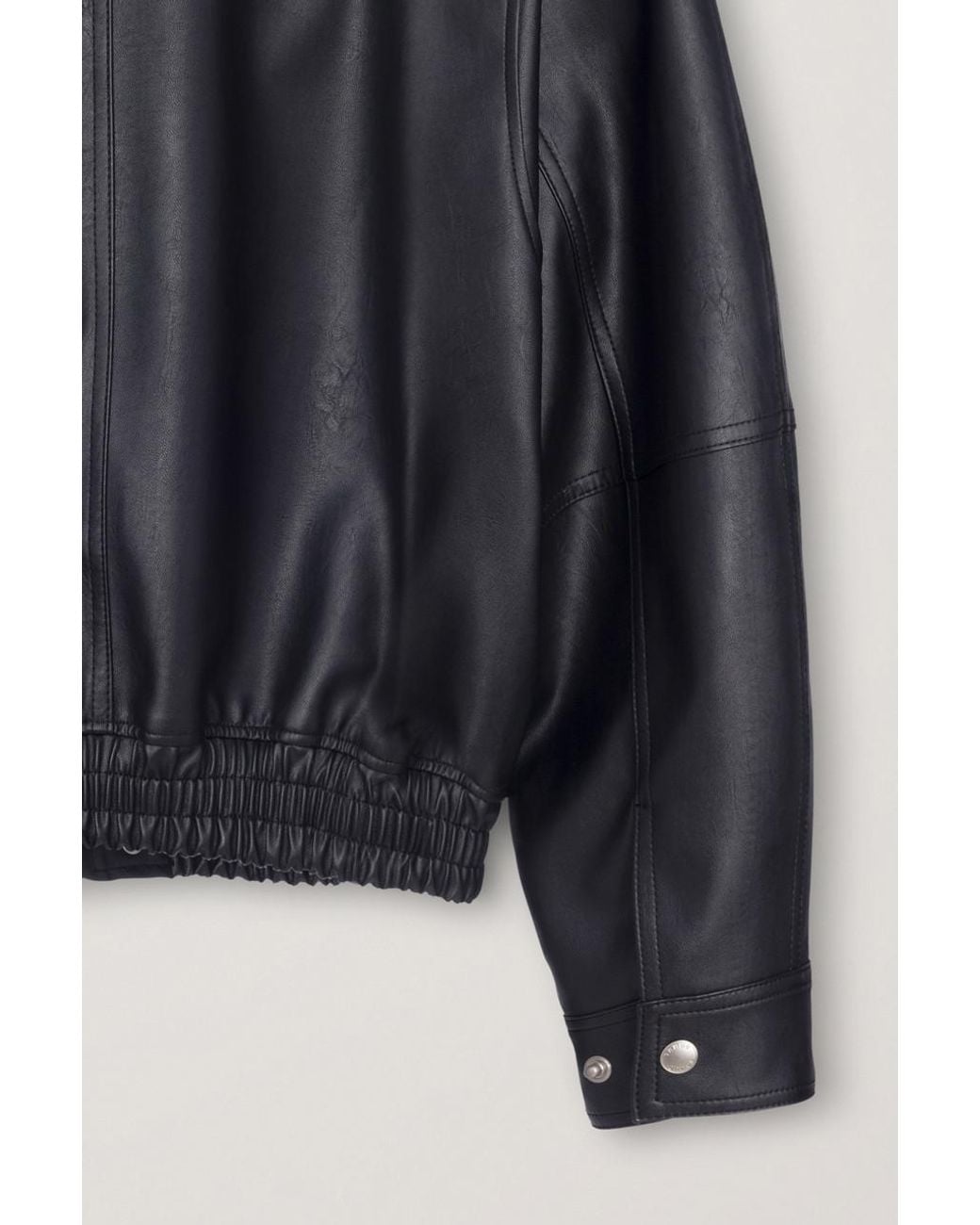 DUNST Black Giacca Cropped Zip-Up Jacket for men
