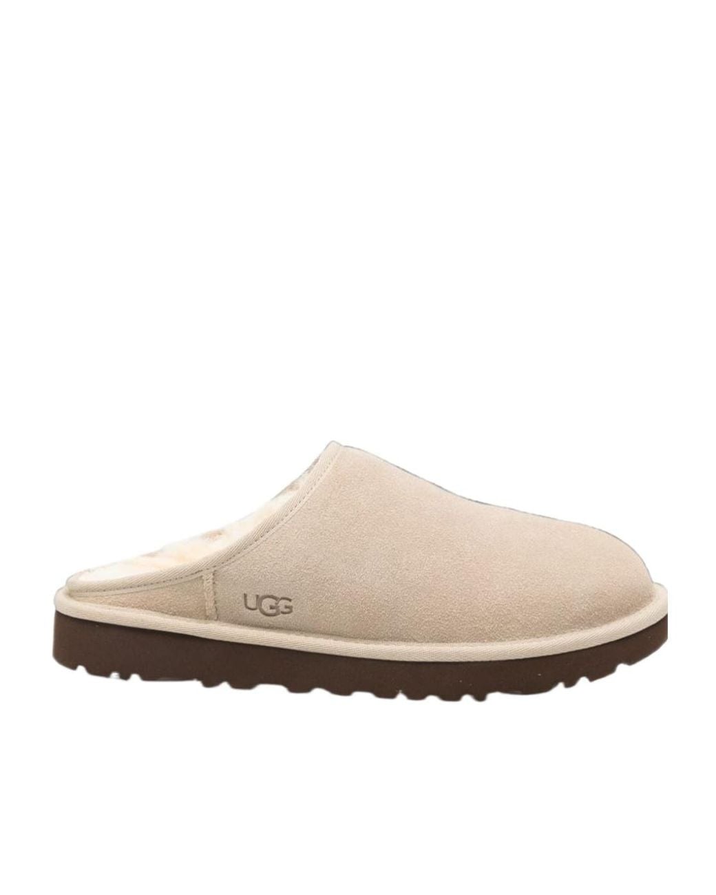 Ugg Multicolor Logo-Debossed Suede Slippers for men