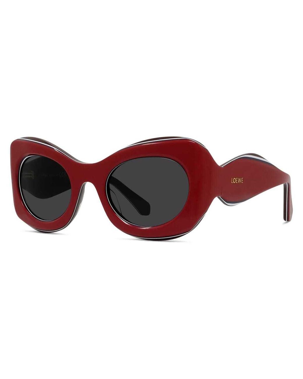 Loewe Multicolor Oval Frame Sunglasses
