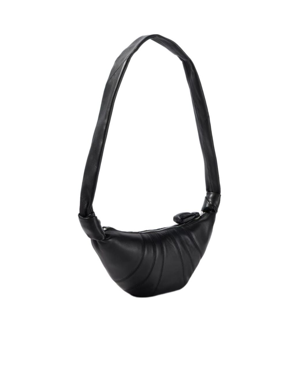 Lemaire Black Croissant Small Shoulder Bag for men