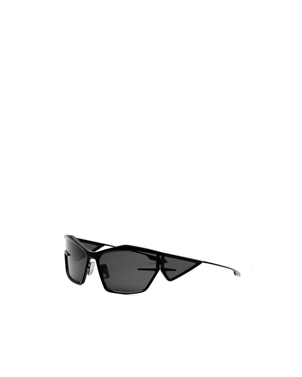 Givenchy Black Eyewear Rectangle Frame Sunglasses