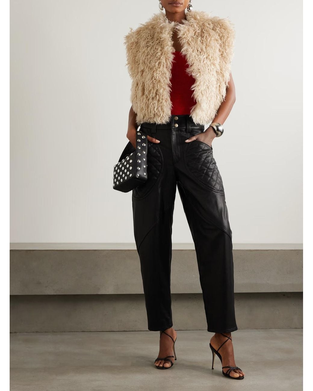 Isabel Marant Black Catarina Pants