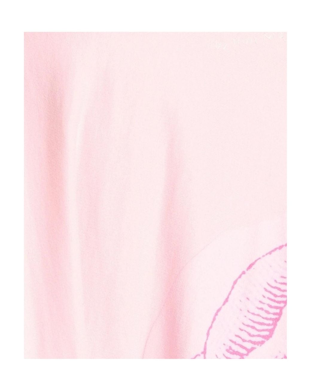 Marni Pink Printed A-Line Skirt