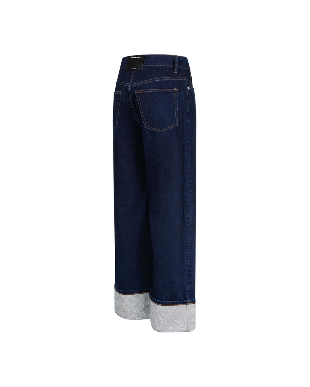 Alexander Wang Blue Straight-Leg Jeans