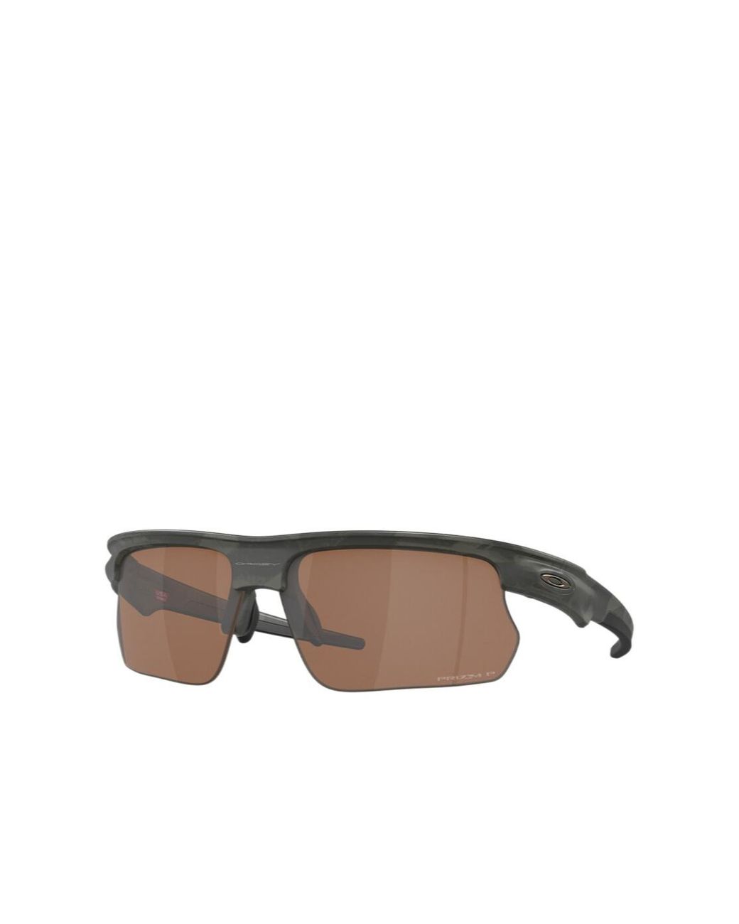 Oakley Brown Half-Frame Sunglasses for men