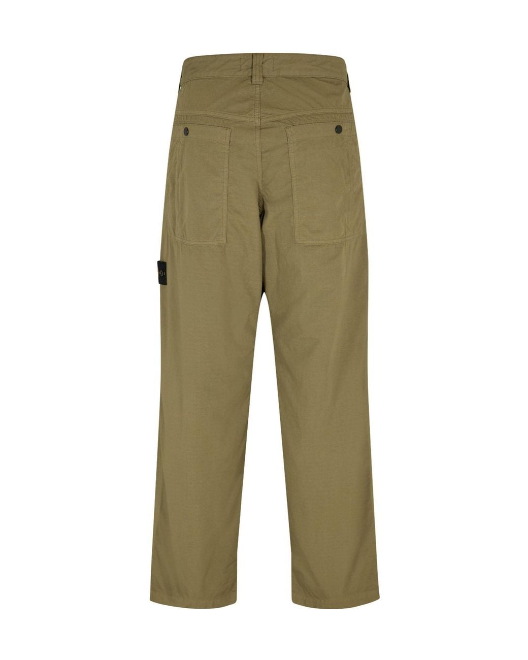 Stone Island Green Ripstop Pant Sn62 for men