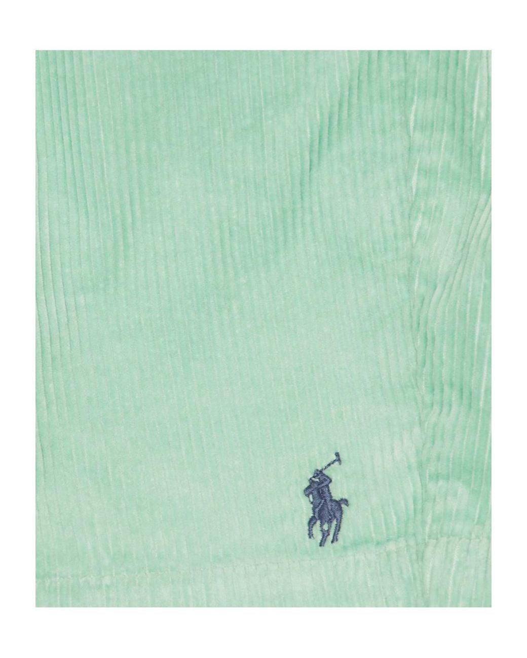 Polo Ralph Lauren Green Drawstring Corduroy Shorts for men