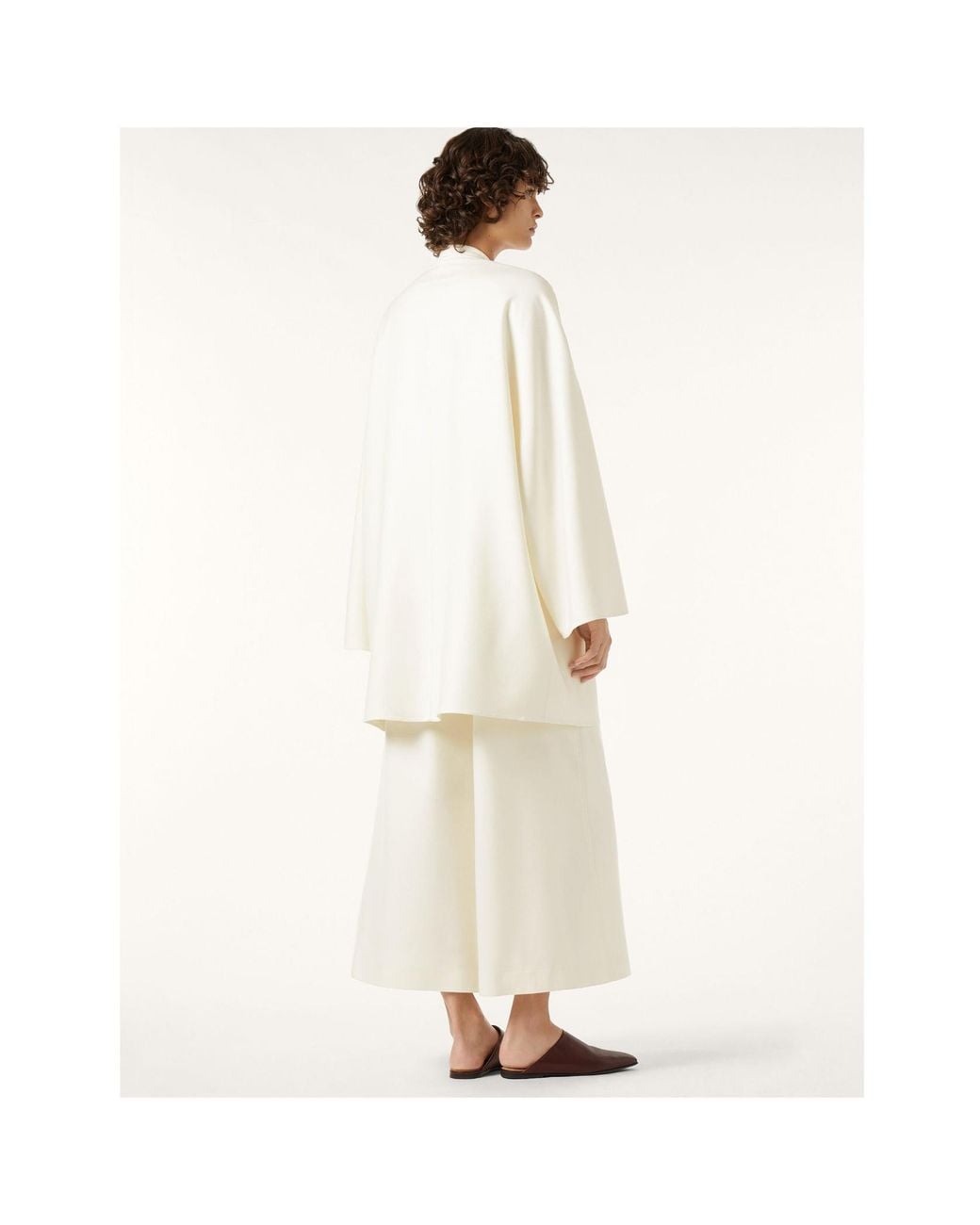 Loro Piana White Jeff Coat