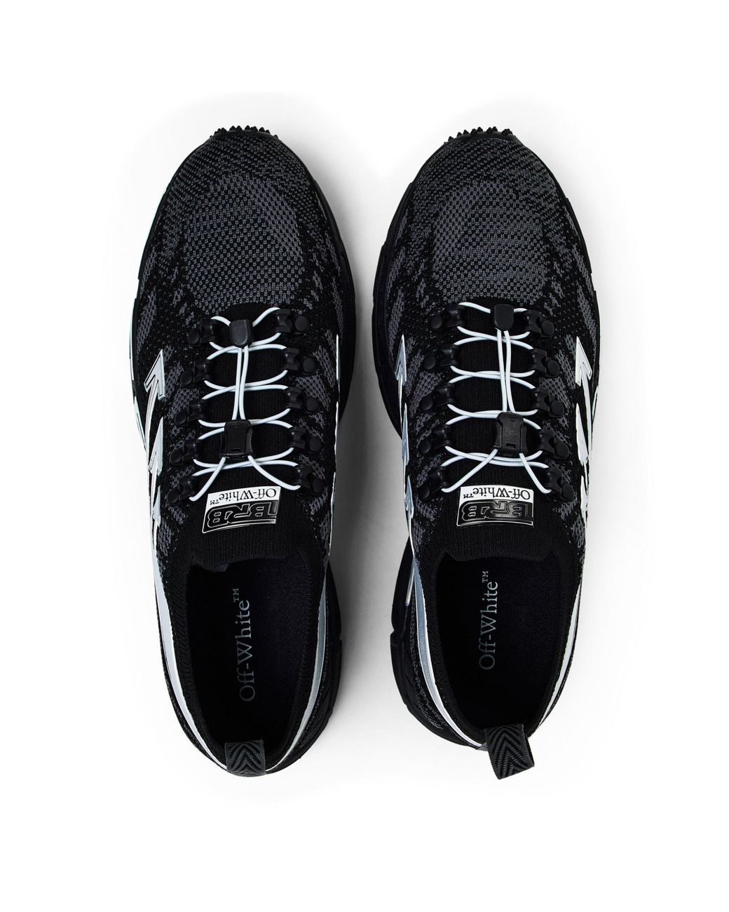 Off-White c/o Virgil Abloh Black Versatile Sports Shoes for men