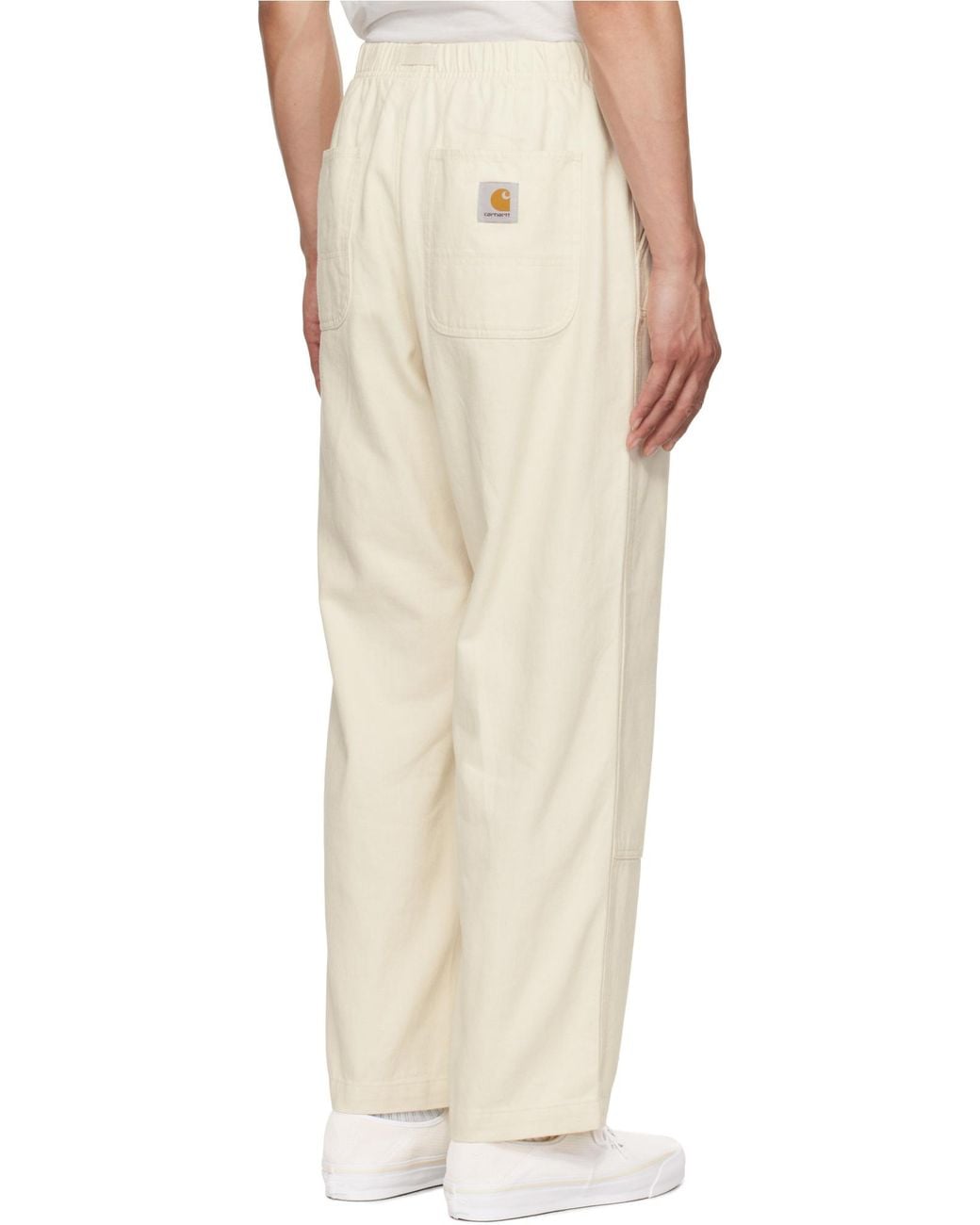 Carhartt White Crawford Pants for men