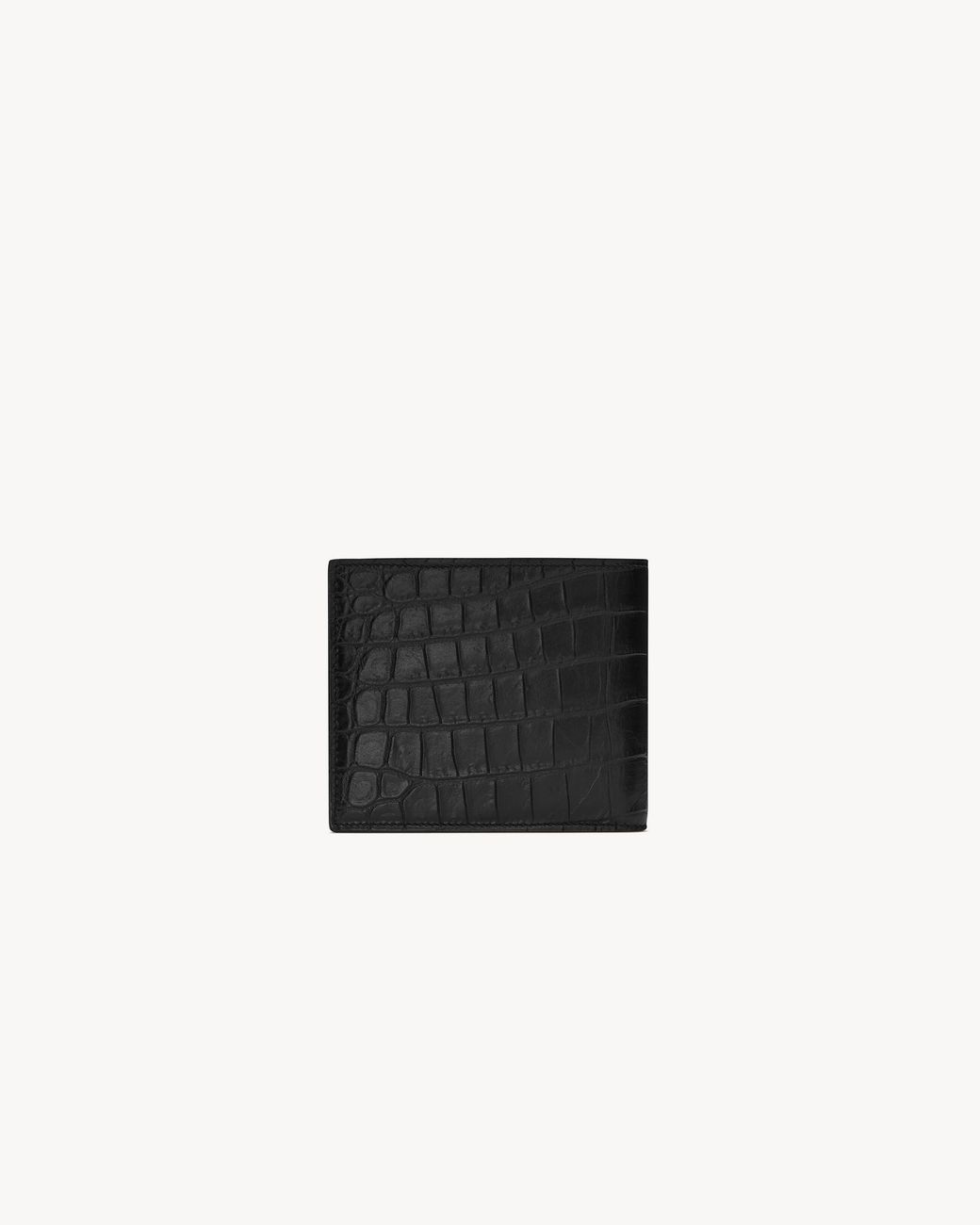 Saint Laurent Black Bifold Wallet for men