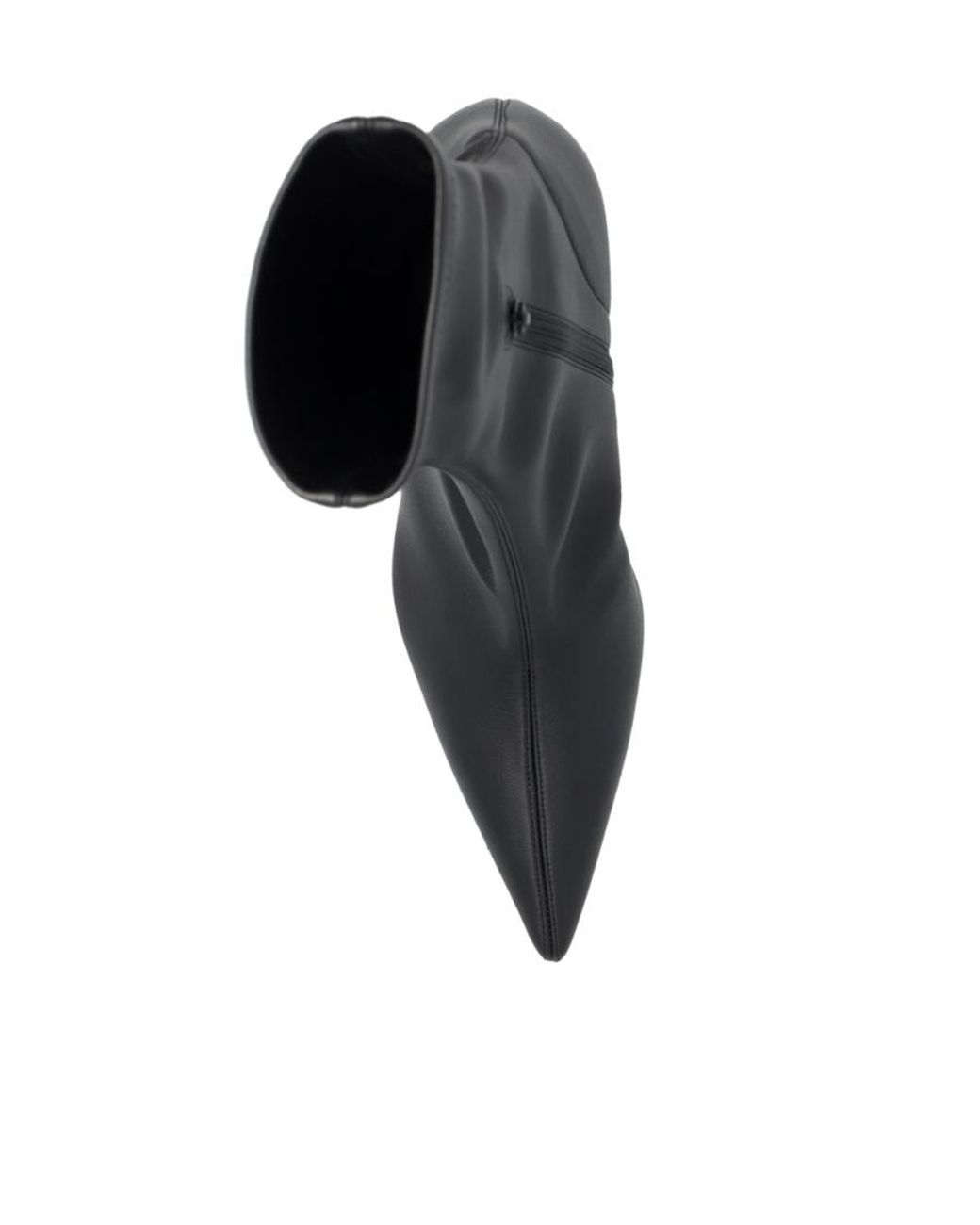 J.W. Anderson Black Jw Anderson Pointed-Toe Heeled Ankle Boots