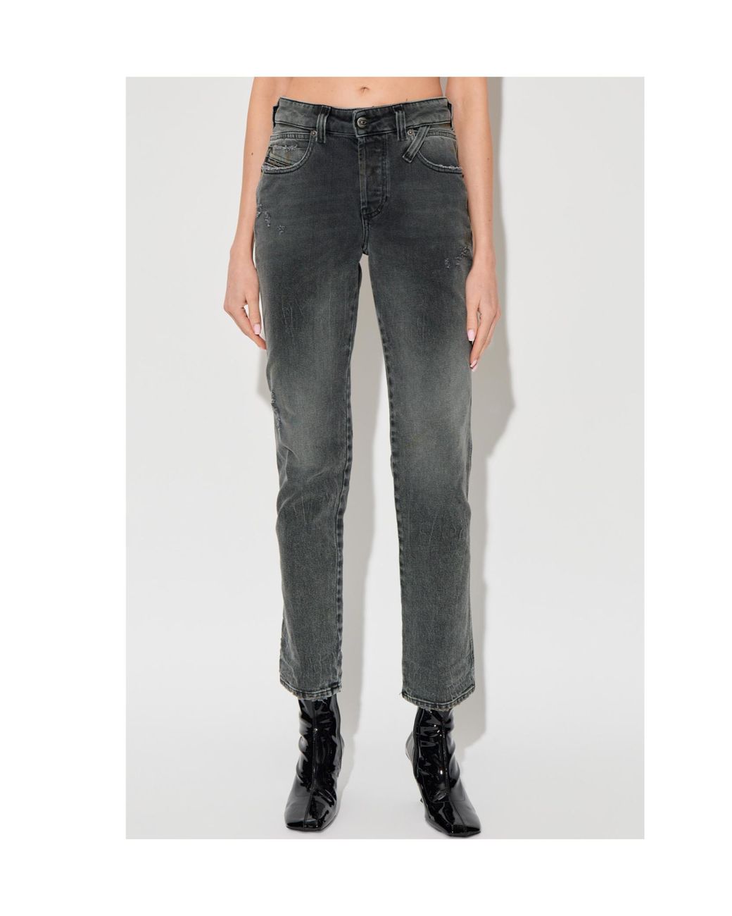 DIESEL Gray 1992-D-Jiann-Rs Slim Fit Jeans