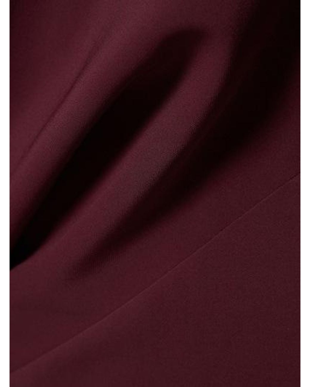 Roland Mouret Purple Long-Sleeved Mini Dress