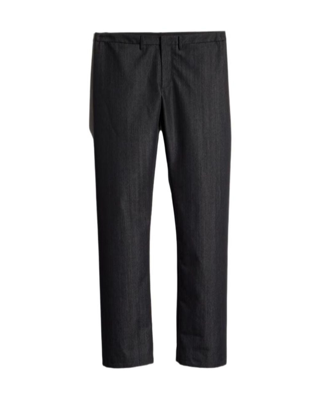 Gucci Black Cotton Blend Denim Pants for men