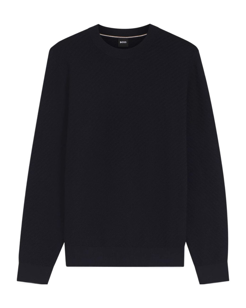 Boss Blue Regular-Fit Sweater for men