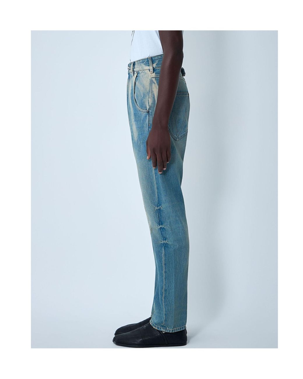 Vivienne Westwood Blue Mid-Rise Straight-Leg Jeans for men