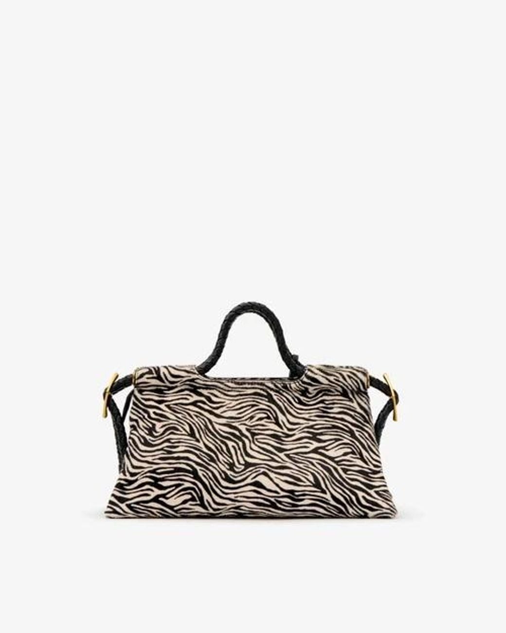 Isabel Marant Black Print Handbag