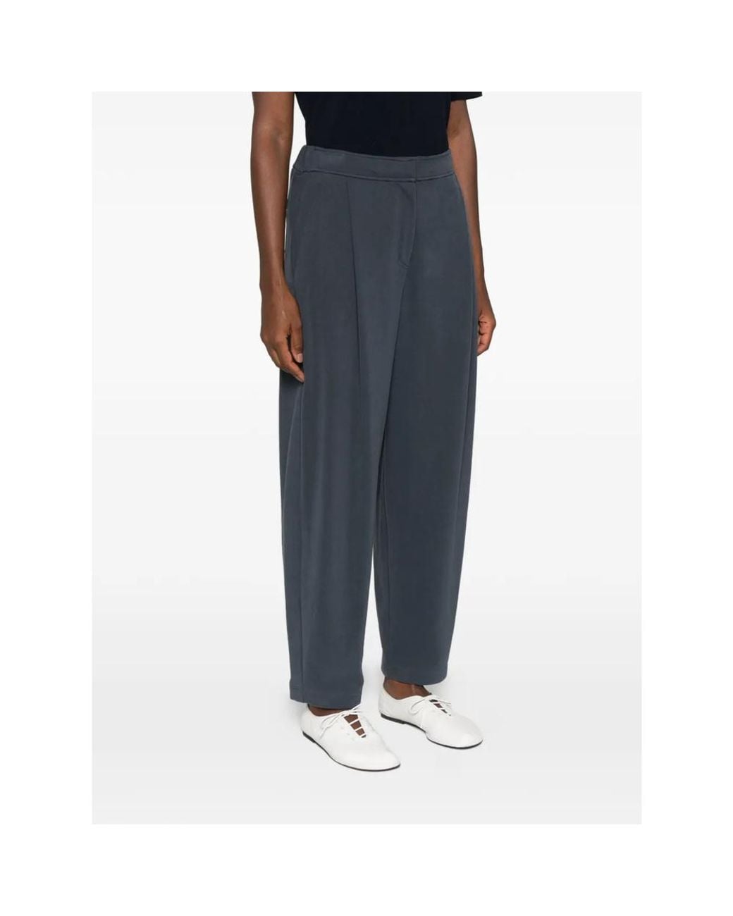 Brunello Cucinelli Blue Casual Pants With Pockets