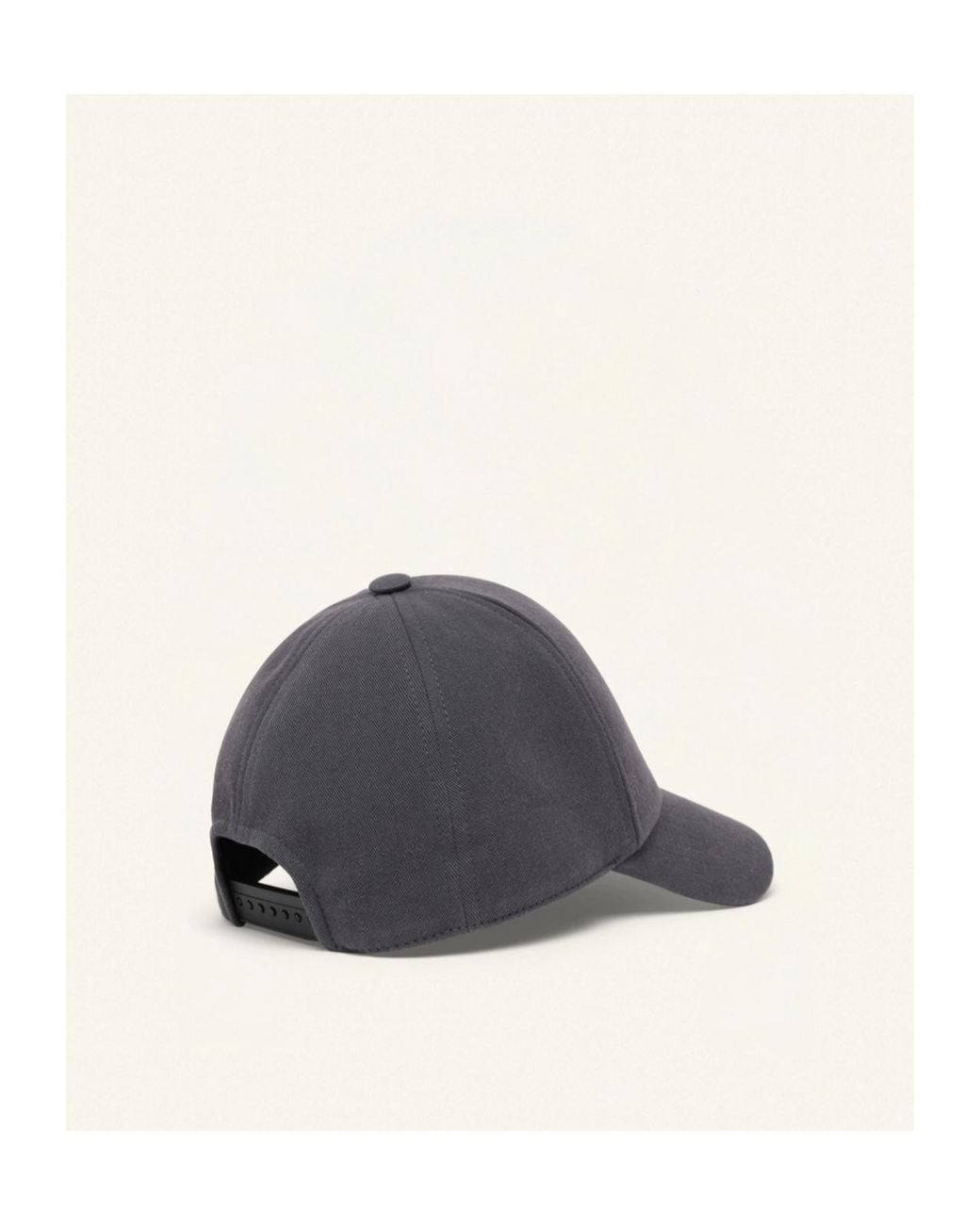 Courreges Gray Logo Cap for men