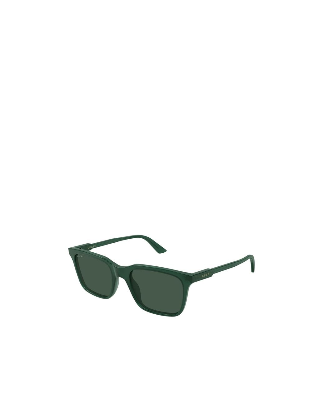 Gucci Green Eyewear Rectangle Frame Sunglasses for men
