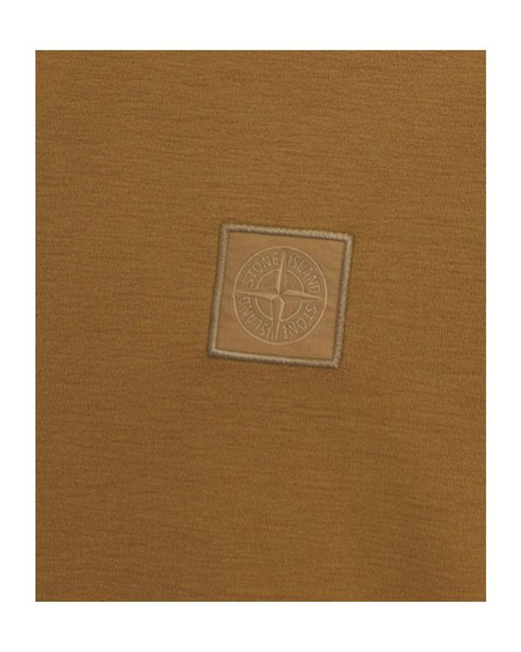Stone Island Brown Warm Crew Neck Short for men