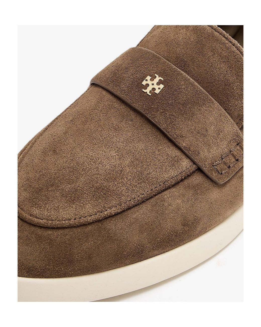 Tory Burch Brown Ballet Sport Loafers