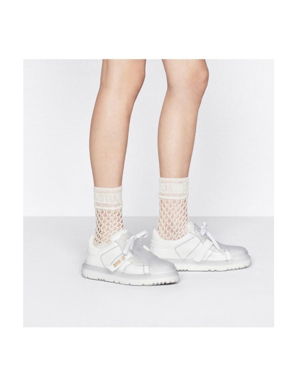 Dior White Id Sneakers
