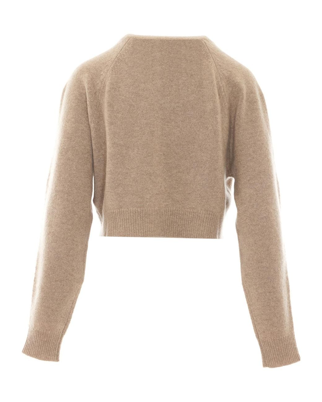 Loulou de Saison Natural Heike Button-Up Cropped Cardigan