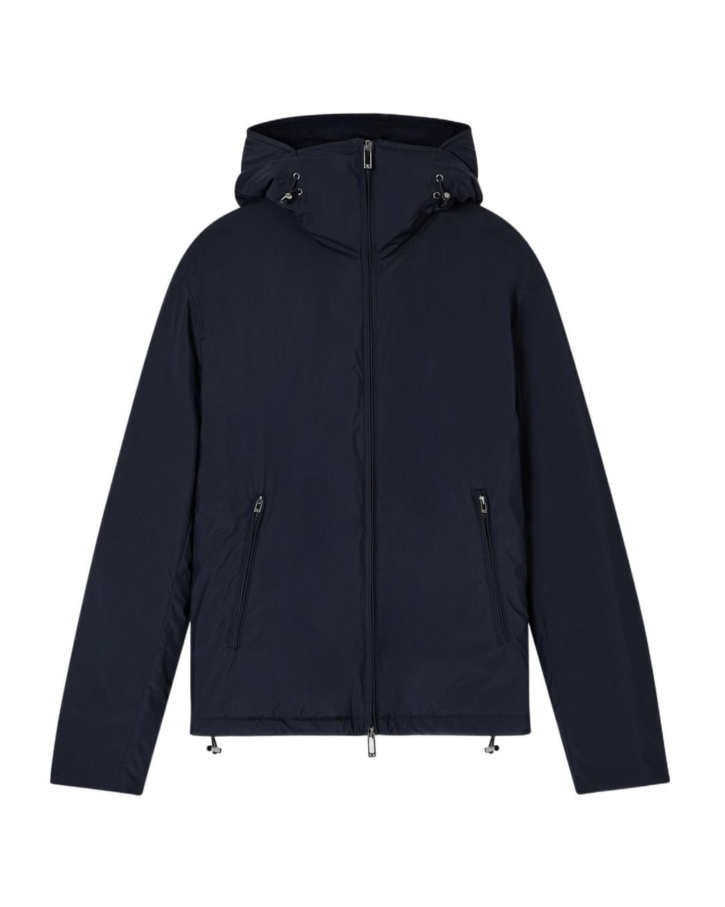 Emporio Armani Blue Rain Jackets for men
