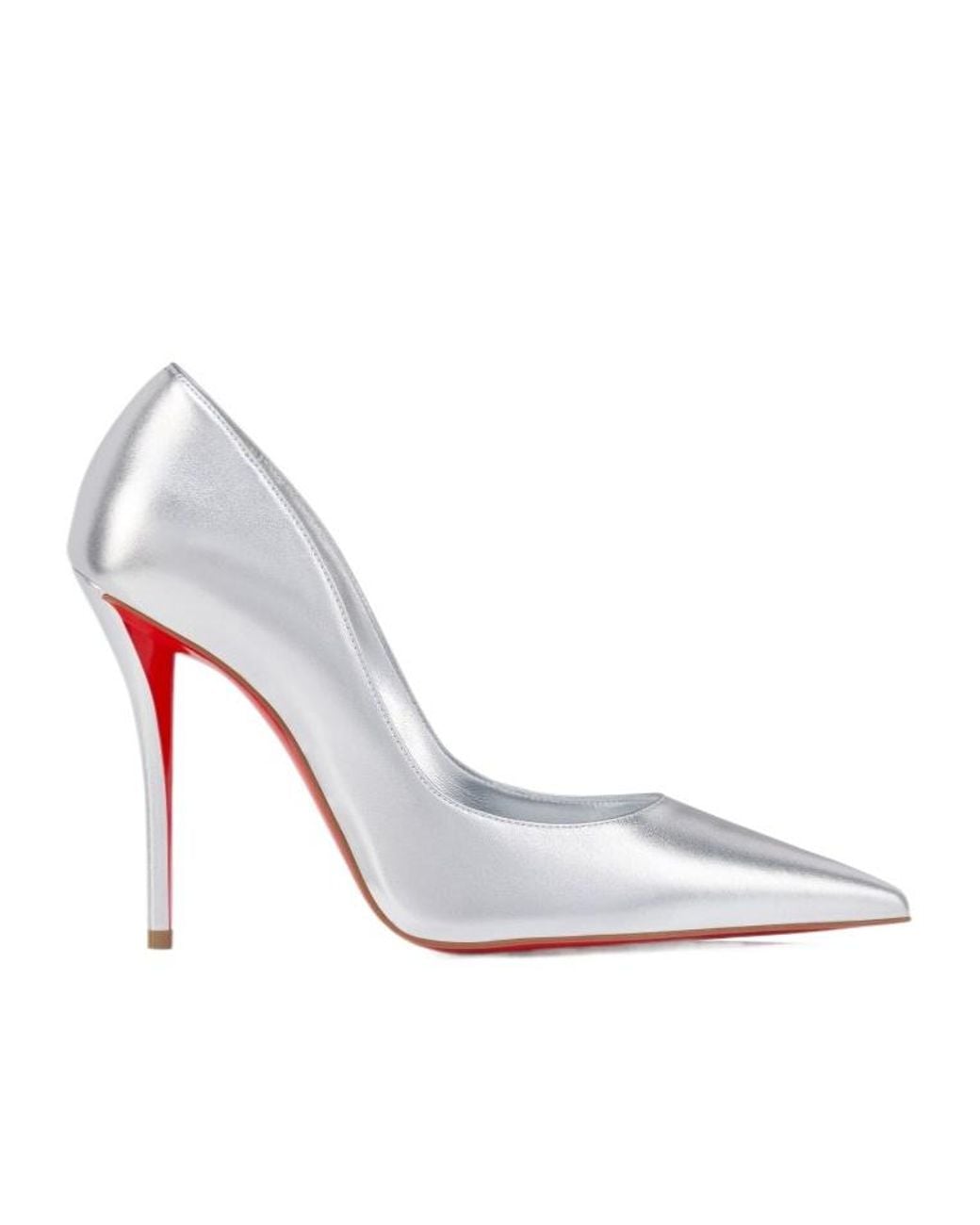Christian Louboutin White Miss Z Pumps