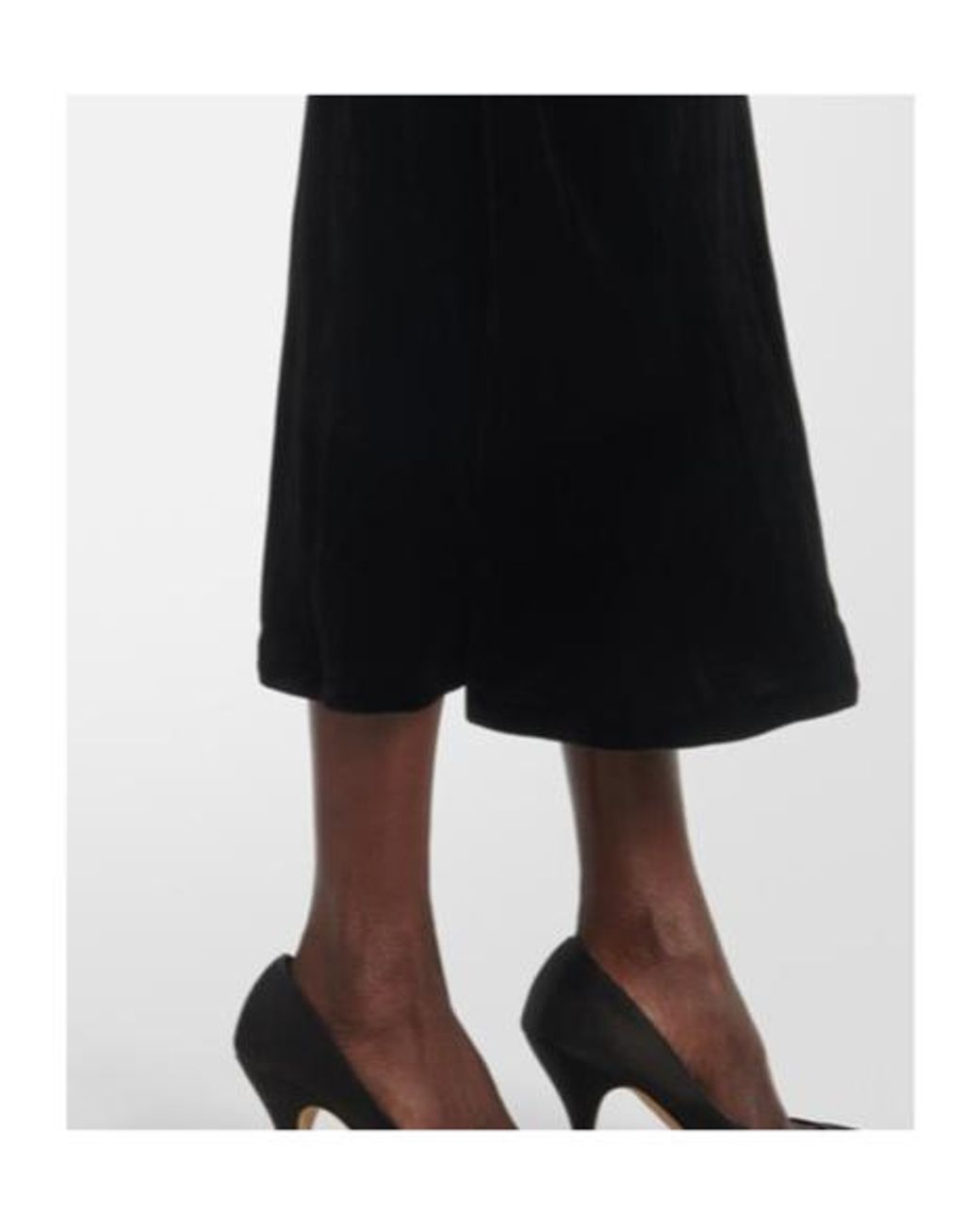 Rebecca Vallance Black Ethel Polka-Dot Bustier Dress