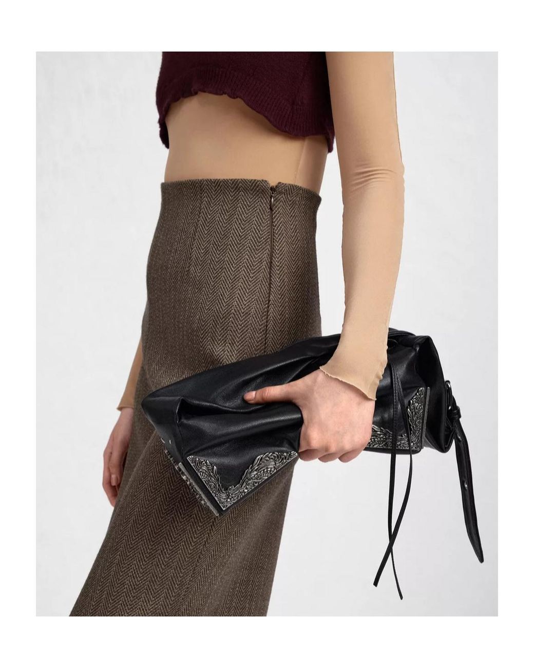 Maison Margiela Black Box Bag East-West Medium