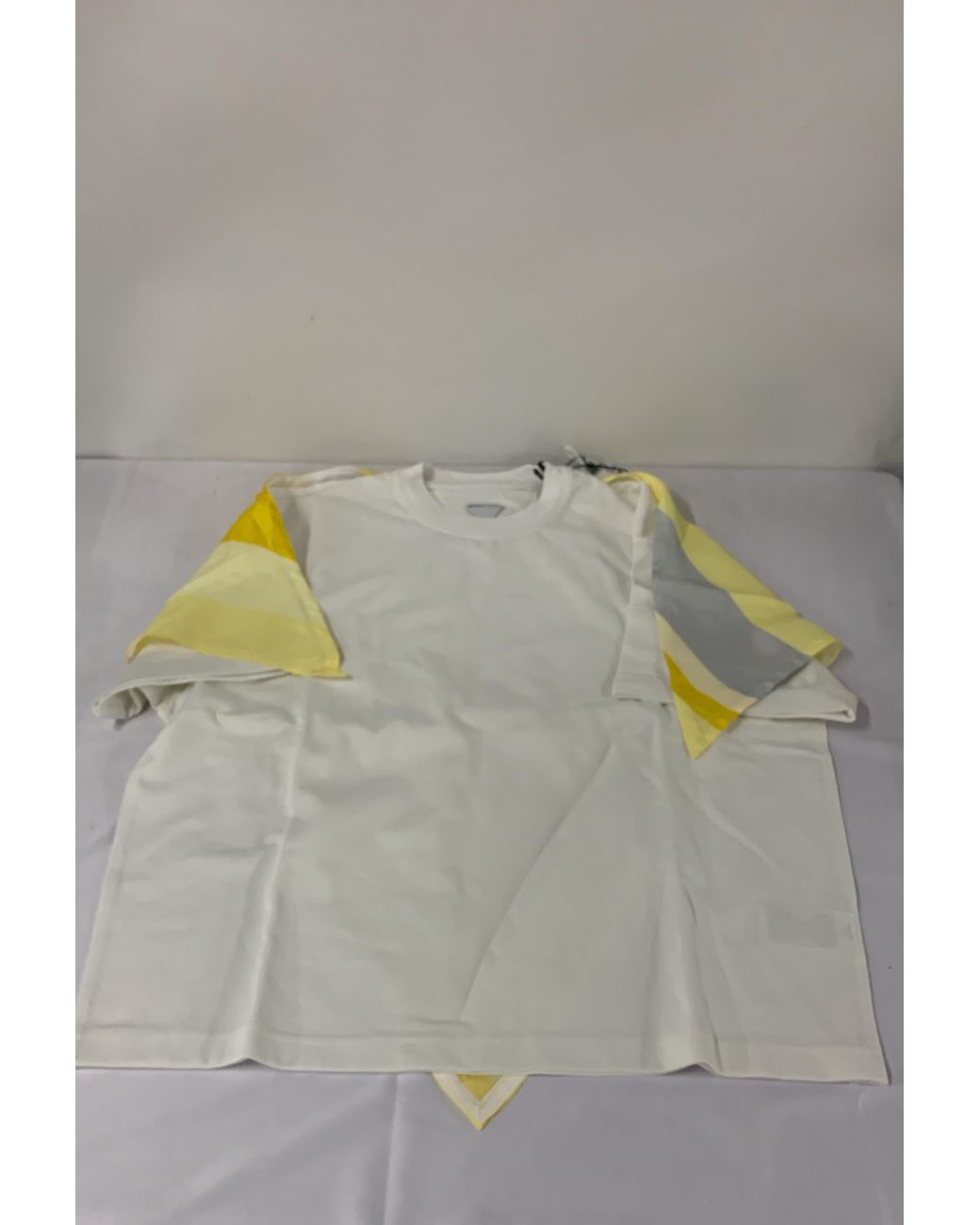 Bottega Veneta White Scarf Embellished T-Shirt