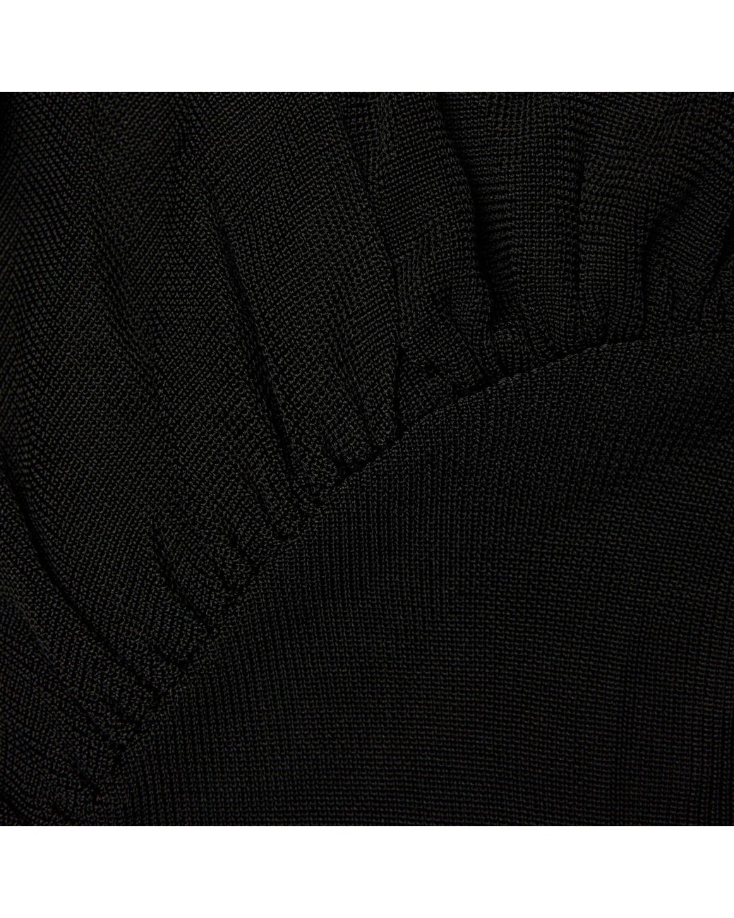 Self-Portrait Black Cut Out Knit Top