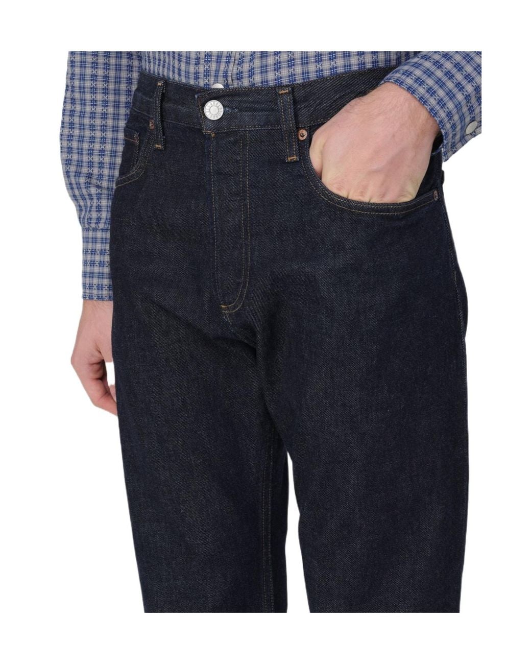 Agolde Blue Magnus Straight-Leg Jeans for men