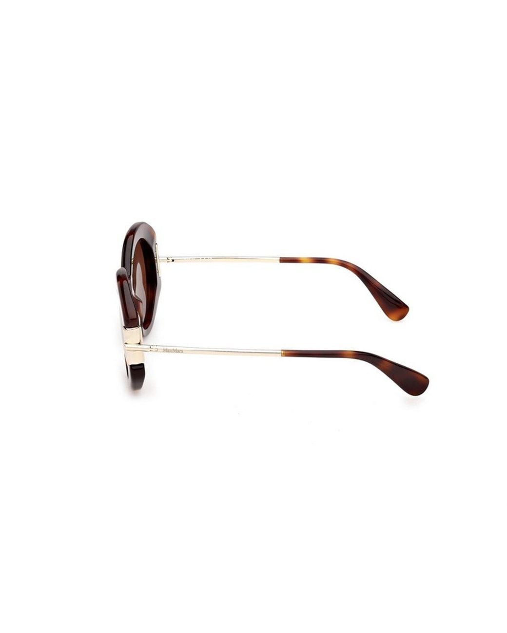 Max Mara Multicolor Round Frame Sunglasses