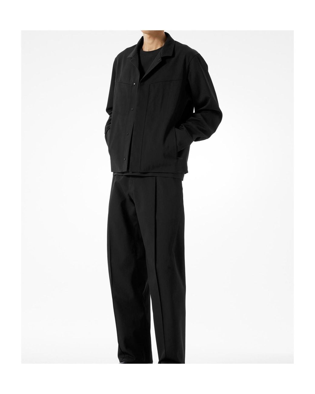Veilance Black Voronoi Jacket for men