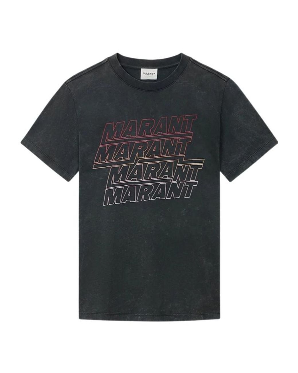 Isabel Marant Black Isabel Marant Étoile Zoeline Crewneck T-Shirt