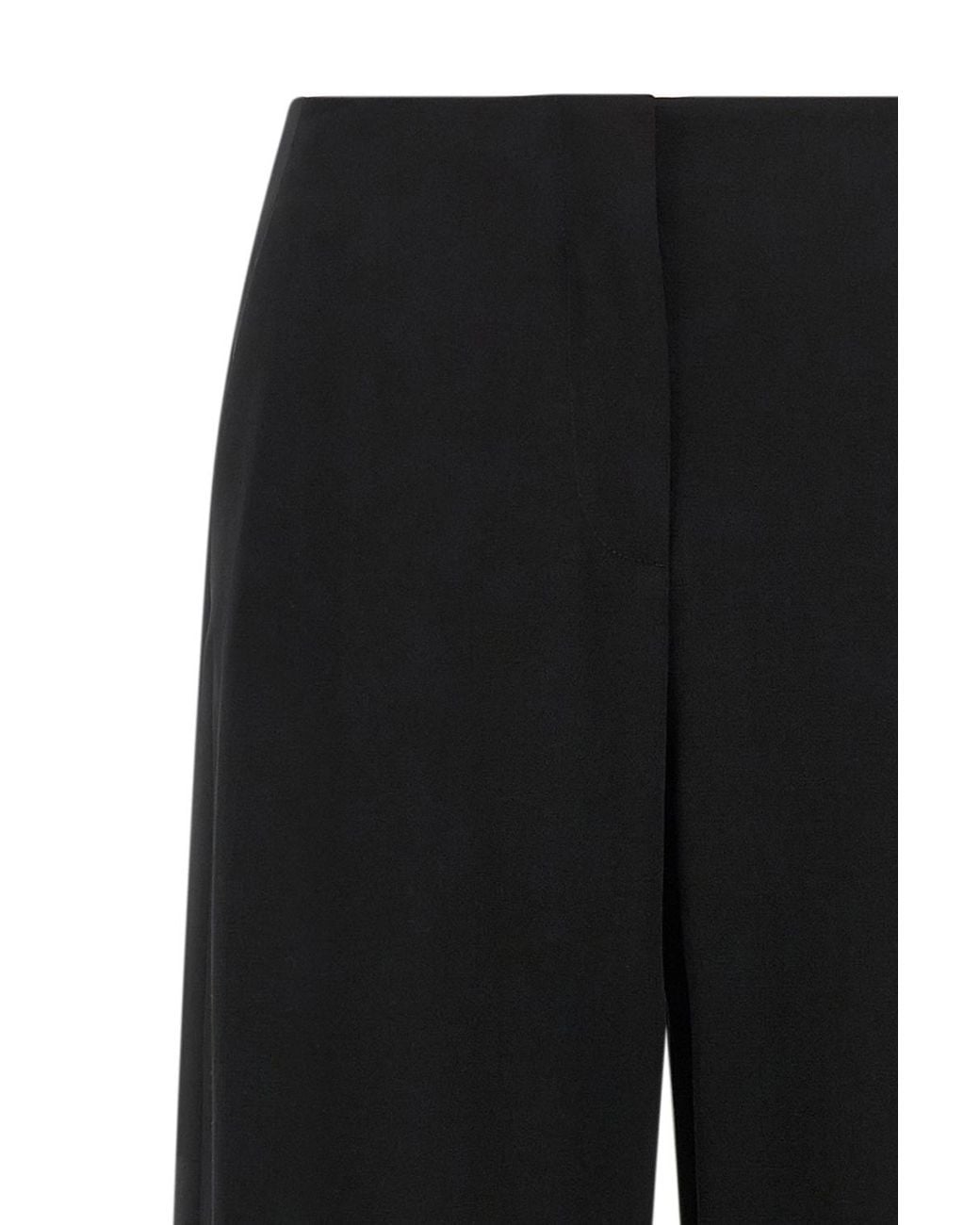 The Row Black Wide-Leg Pants