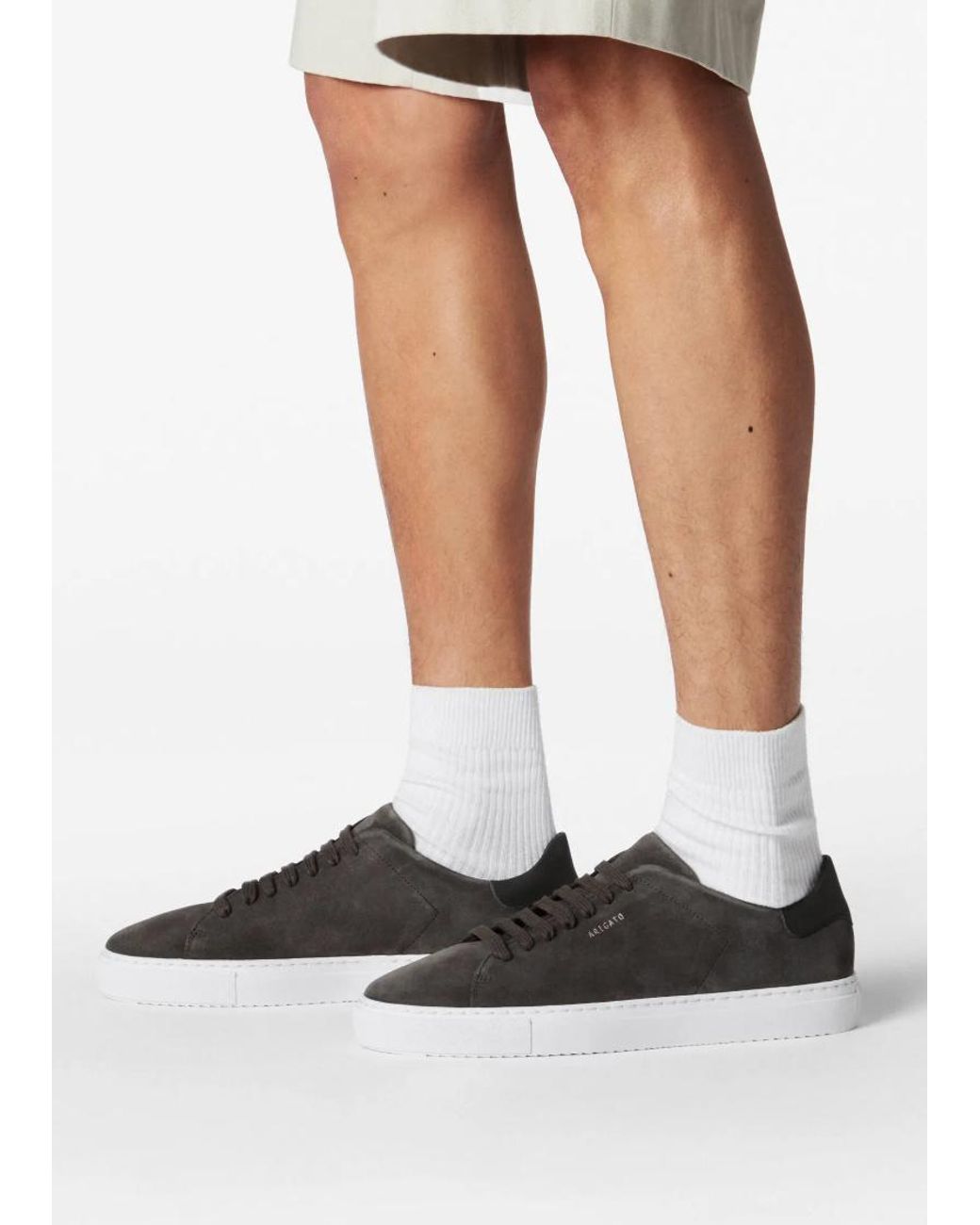 Axel Arigato Brown Clean 90 Suede Sneaker for men