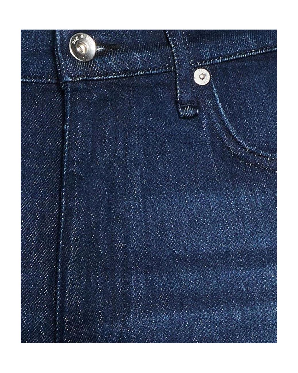 Rag & Bone Blue Minimalist Straight Leg Jeans