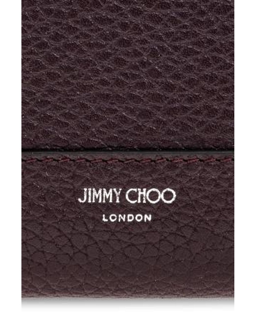 Jimmy Choo Purple Diamond Compact Card Case