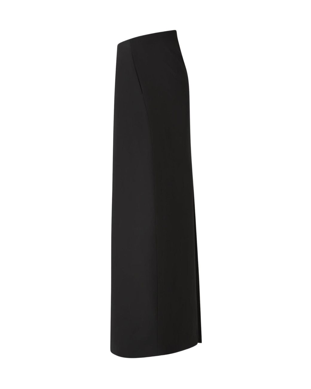 Khaite Black Lauson Midi Skirt