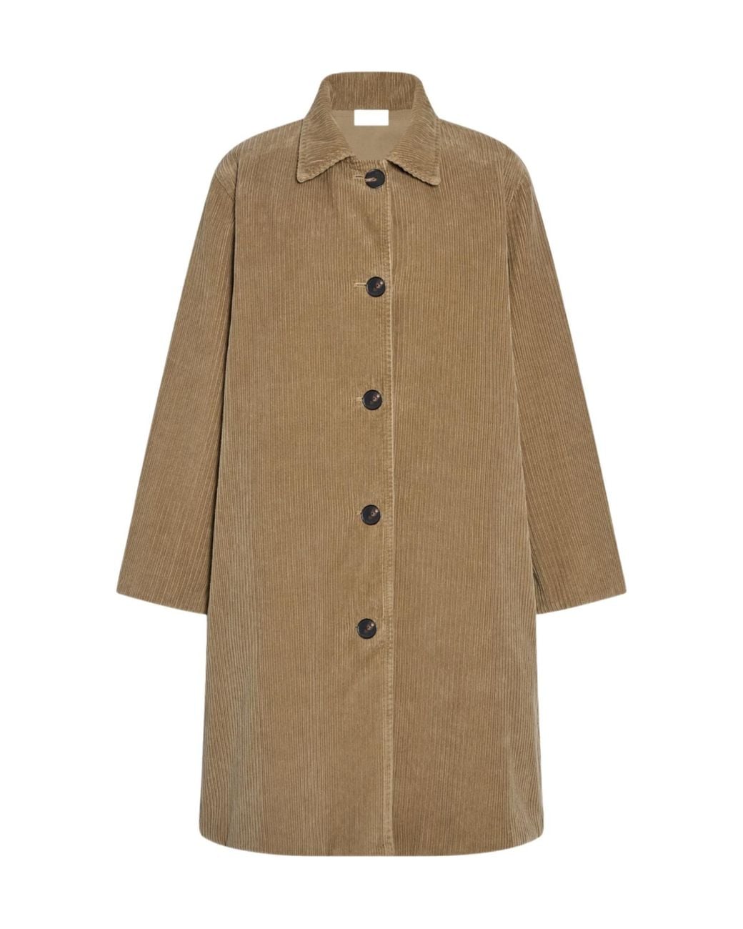 The Row Natural Long-Sleeved Coat