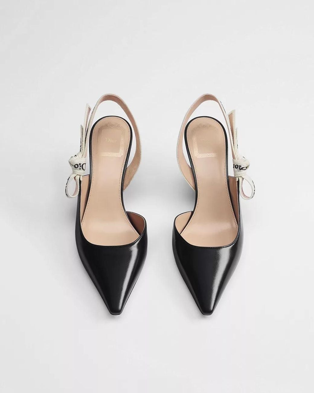 Dior Black J'A Wedge Slingback Pump
