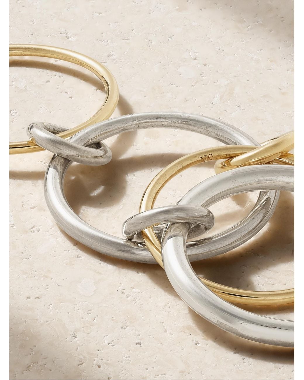 Spinelli Kilcollin White 18K And Pisces Four Link Ring