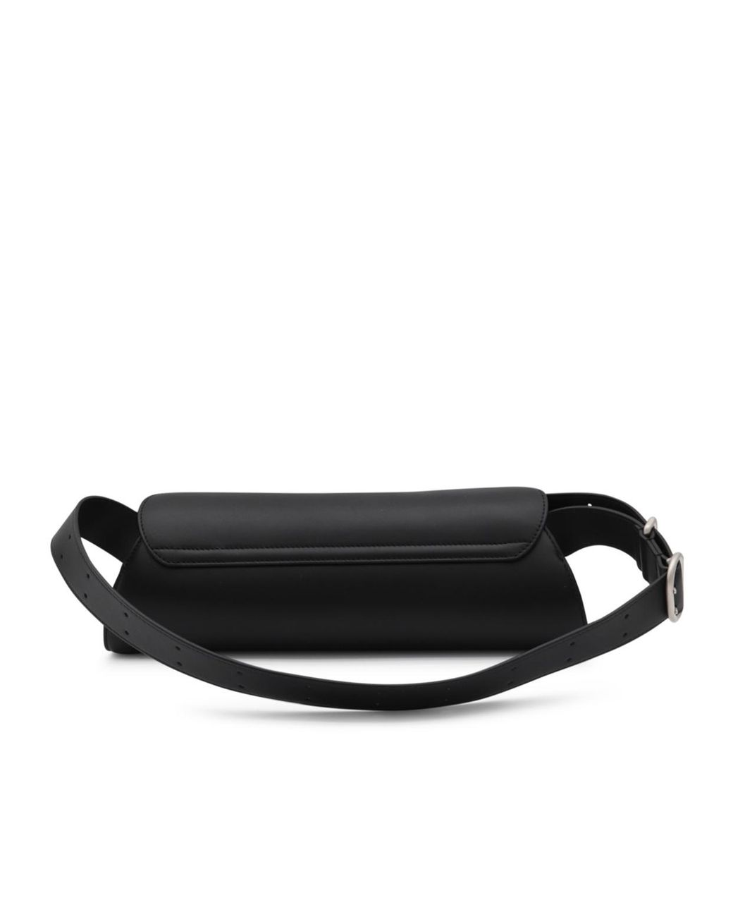 Jil Sander Black Logo-Embossed Belt Bag for men