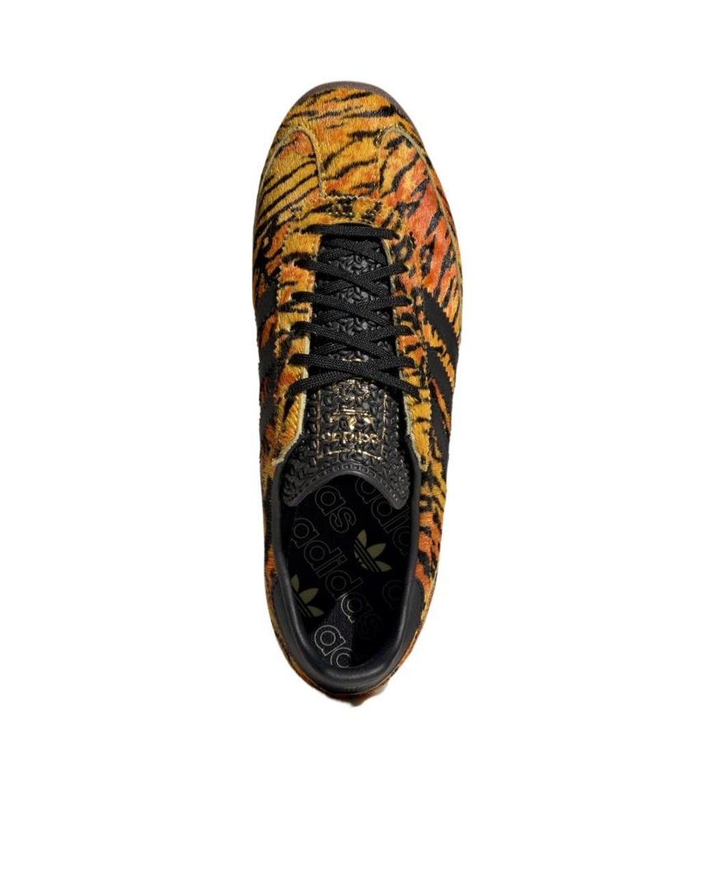Adidas Originals Brown Sl 72 Og Patterned Low-Top Sneakers