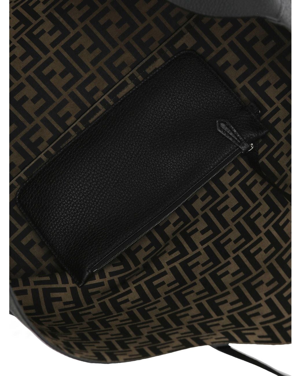Fendi Black Top-Handle Tote Bag